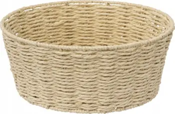 Shportë fruta 5five Simply Smart, rrumbullake, Ø 28 cm, bezhë