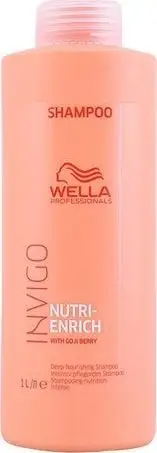 Shampoo për flokë të thatë Wella Professionals Invigo Nutri Enrich, 1000 ml