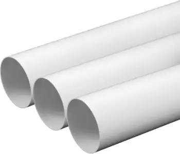 Tub ventilimi i rrumbullakët Awenta, Ø125mm, 150cm, i bardhë