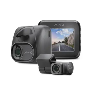 Kamerë veture Mio MiVue C595WD, Dual dash cam, Full HD 1080p, e zezë