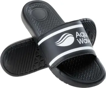 Rroba banje flip flops AquaWave Arwedi, madhësia 46, i zi e bardhë