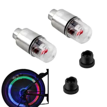 Adapter valvule biçiklete univerzal, set adapterësh, metalik
