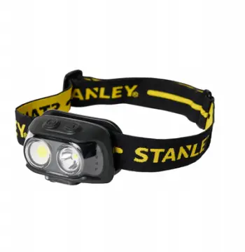 Dritë koke Stanley LED, 650 lumen, rikarikueshme USB C, e zezë