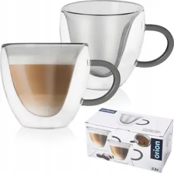 Set gotash Orion DOUBLE, xham me mure të dyfishta, 280 ml, transparente