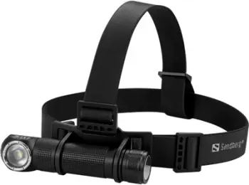 Dritë koke Sandberg Headlamp 1000 Pro, 1000 lumens, LED, e zezë