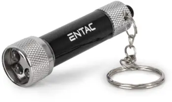 Elektrik çelësash Entac Pocket Mini, 5 LED, mini, i zi