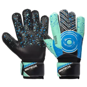 Doreza portieri Meteor Defence, sistem Finger Support, të zeza