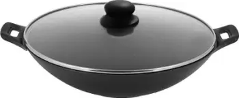 Tigan wok KRISBERG, 31cm, prej gize, i zi