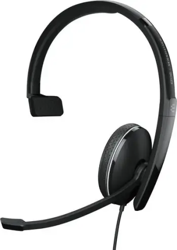 Kufje PC EPOS Adapt 135T USB-C II, me mikrofon, me tela, të zeza