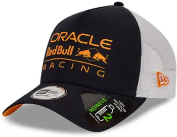 Kapelë Era Red Bull Racing Repreve 9FORTY E Frame Trucker, poliestër i ricikluar, e kaltër
