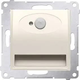 Ndriçues shkallësh Kontakt-Simon Simon 54 LED, 230V, me sensor lëvizjeje, krem