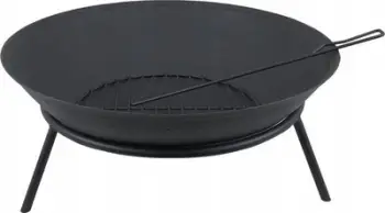 Vater kopshti Master Grill Garden Fire Pit, 56cm, metal, e zezë