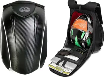 Çantë shpine Mozos BPM MOTO, 45L, ndarje për laptop, e zezë