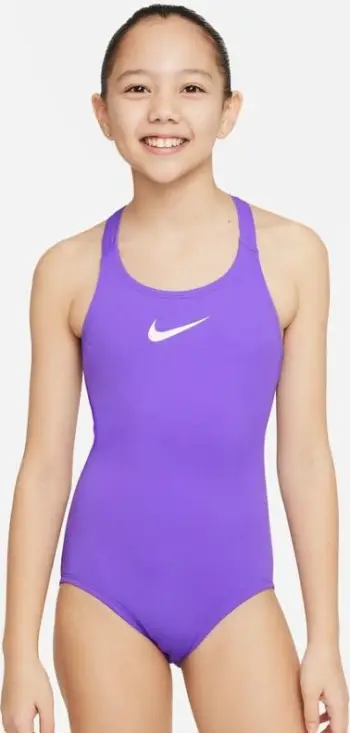 Kostum noti për vajza Nike Essential Jr NESSB711, njëpjesësh, poliester, vjollcë