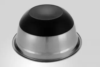 Ramekin porcelani RAK Neo Fusion NFBABR02BK, 3.4oz, i grumbullueshëm, volcano black