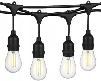 Varg dritash kopshti Extralink Garden String Light, 20m, 20 llampa, i zi