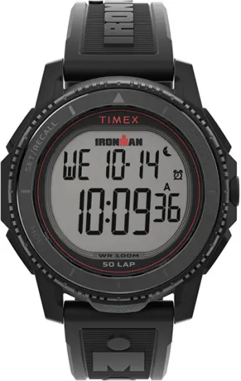 Orë digjitale për meshkuj Timex IRONMAN Adrenaline TW5M57800, e zezë