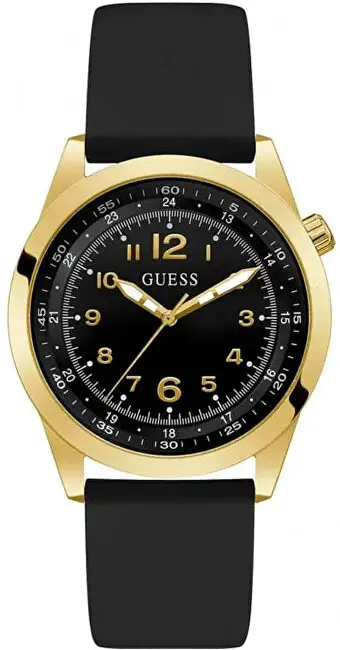 Orë për meshkuj Guess Max GW0494G2, e zezë