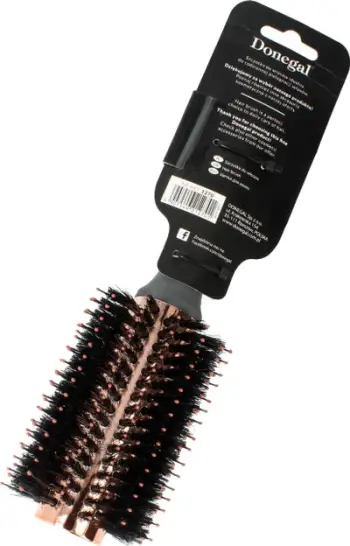 Krehër flokësh Janeke Color Comb, dhëmbë të gjerë, 21cm, rozë