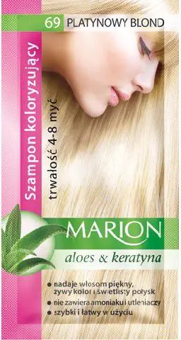 Shampon ngjyrues për flokë Marion, nr. 69, Platinum Blonde, 40 ml