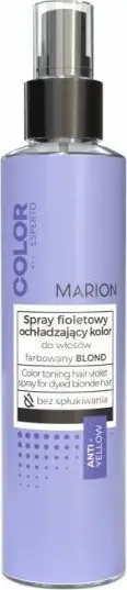 Sprej flokësh Marion Color Esperto Purple Cooling, për flokë bjonde të ngjyrosura, 150ml