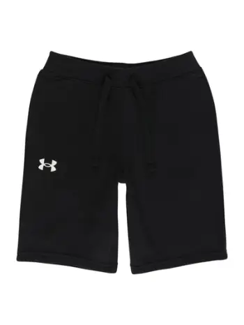 Pantallona të shkurtra Under Armour Cotton për djem, pambuk, madhësia 116, të zeza
