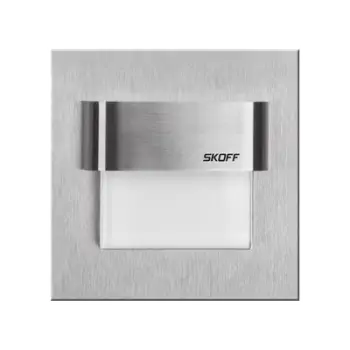 Ndriçues shkallësh SKOFF Tango LED, çelik inox, IP56, dritë e bardhë e ftohtë