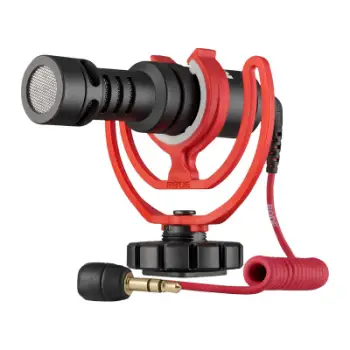 Mikrofon Rode VideoMicro, kardioid, 3.5 mm, i zi