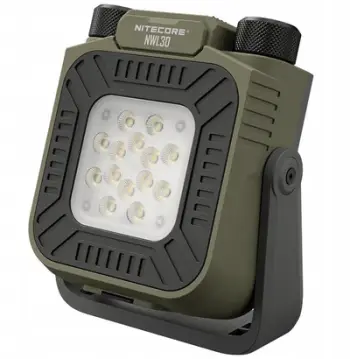 Llambë kampingu Nitecore NWL30, LED, power bank, jeshile