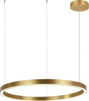 Lampë varese Midway LP-033/1P, LED 35W, rrethore, ngjyrë ari