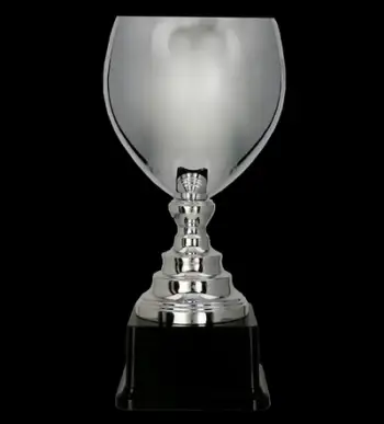Kupë trofe Tryumf 2089A, metal, 46cm, argjendtë