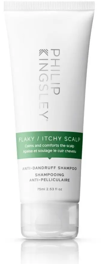 Shampo për flokë Philip Kingsley Flaky Itchy Scalp, kundër zbokthit, për skalp me kruarje, 75ml