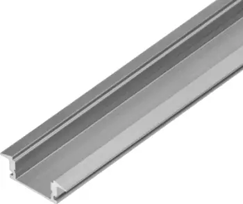 Profil alumini për shirita LED Orno, 2000 mm, 24.5 mm, argjendtë