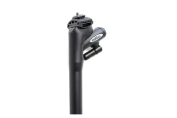 Shtyllë shale Interlock Anti-Theft 300 mm, 27.2 mm, alumini, e zezë