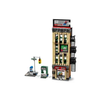 Lodër ndërtimi LEGO Marvel Spider-Man vs Mysterio The Daily Bugle 76342, 781 copë, 10+