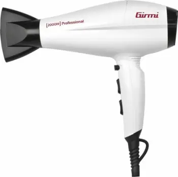 Tharëse flokësh Girmi PH4501 Professional, 2000W, motor AC, e bardhë