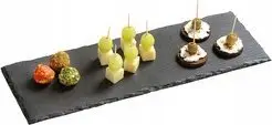 Pjatë buffet Kesper, 38x13cm, set 10 copë, e bardhë