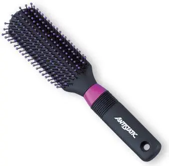 Furçë flokësh Top Choice Popular 2229, antistatike, ergonomike, e zezë vjollcë