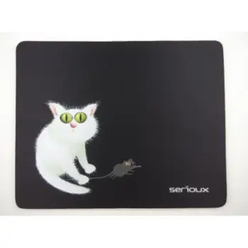 Mousepad Serioux MSP02, 250 x 200 mm, 3 mm, i zi