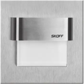 Ndriçues shkallësh SKOFF Tango LED, inox, i argjendtë