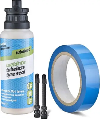 Set tubeless për biçikletë Weldtite Tubeless Conversion Kit MTB, 26"/27.5"/29", 24 mm