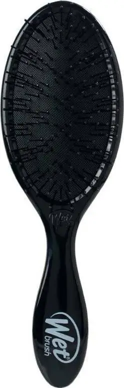 Furçë flokësh Wet Brush Pro Detangler Thick Hair, profesionale, për flokë të trashë, e zezë