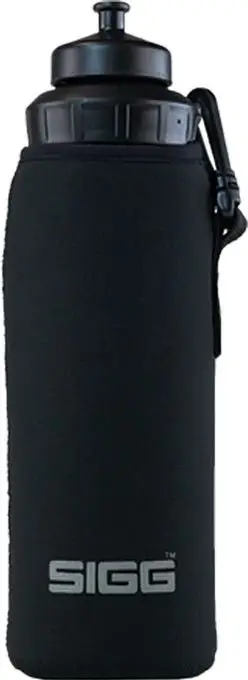 Këllëf neopreni për shishe Sigg Neoprene Pouch WMB, 0.75L, izolues, i zi