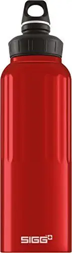 Shishe uji Sigg Wide Mouth Traveller, 1.5L, e kuqe