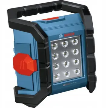 Dritë pune pa kabllo Bosch Professional GLI18V-1500, LED, 1500 lumen, blu e zezë