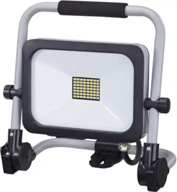 Prozhektor pune LED pa markë, 30W, IP54, me këmbë, i zi