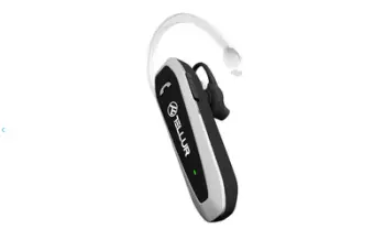 Kufje Bluetooth Tellur Vox 100, mikrofon me anulim zhurme, e zezë
