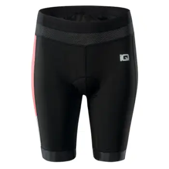 Shorce për femra IQ Cross The Line Rami Wmns, të shkurtra, masa XL, të zeza me coral