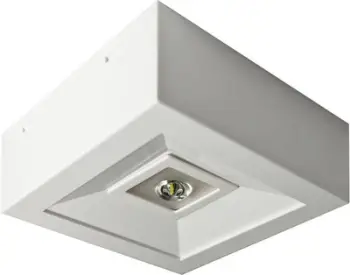 Llambë emergjente Lvno Lovato N Eco, LED 3W, 220-240V, e bardhë