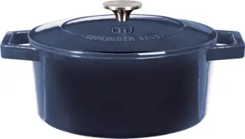 Tavë gize Berlinger Haus Aquamarine Metallic Line, 20 cm, 2.75L, blu e errët